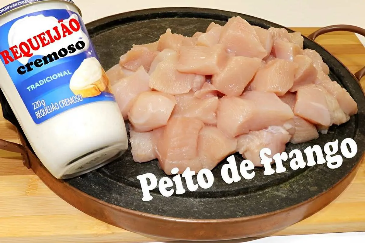 A melhor receita com peito de frango da minha vida muito cre