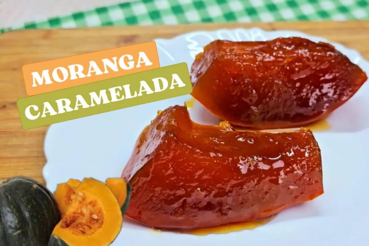 Abóbora caramelizada, uma deliciosa receita da vovó com sabo