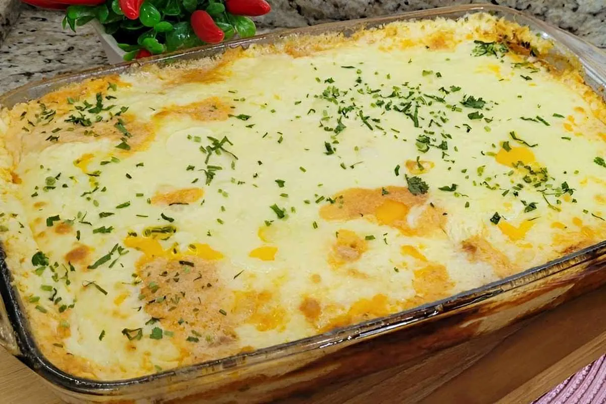 Agora só faço filé de frango enrolado com presunto mussarela
