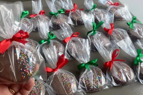 Alfajor de Natal: faça para a festa de fim de ano, só 3 ingr