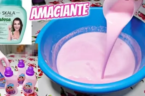 Amaciante caseiro perfumado e concentrado: você vai adorar o