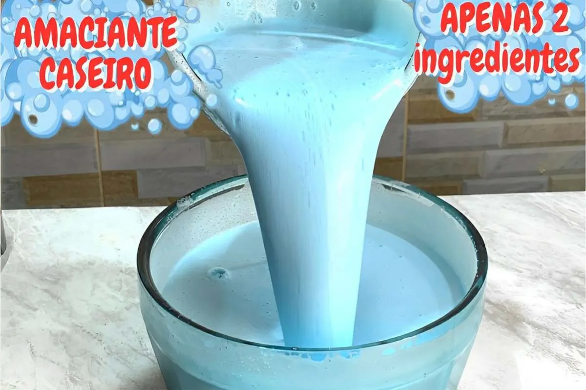 Amaciante de roupas caseiro com 2 ingredientes muito econômi