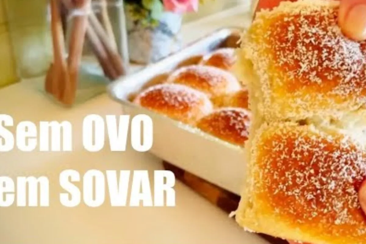 Aprenda a preparar rapidinho um pão caseiro sem ovo que não
