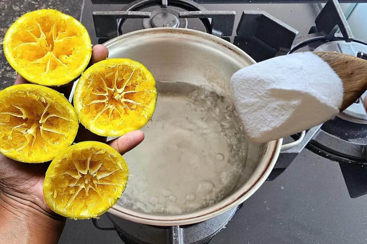Aprendi a fazer um ótimo produto de limpeza caseiro usando s