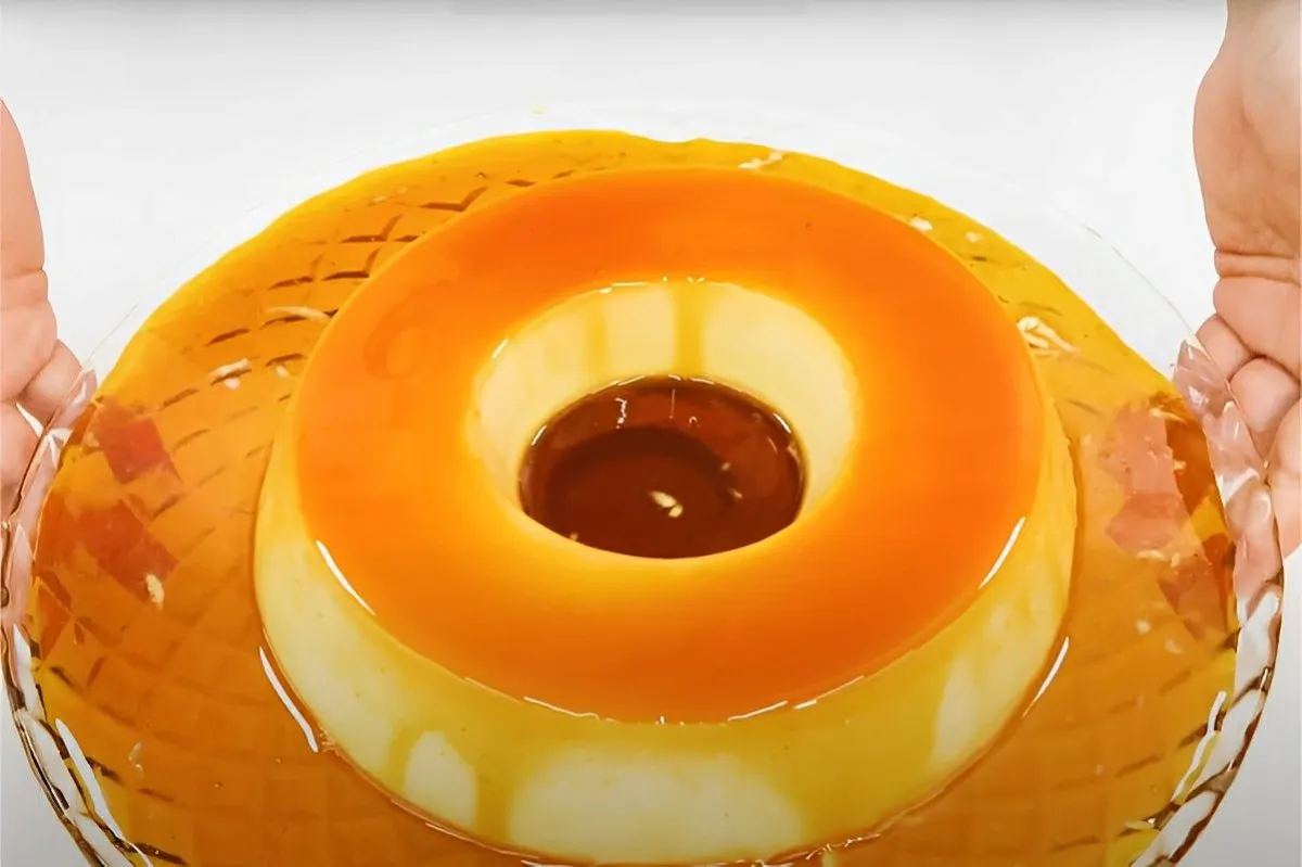 Aprendi a fazer um pudim sem forno que fica uma maravilha e