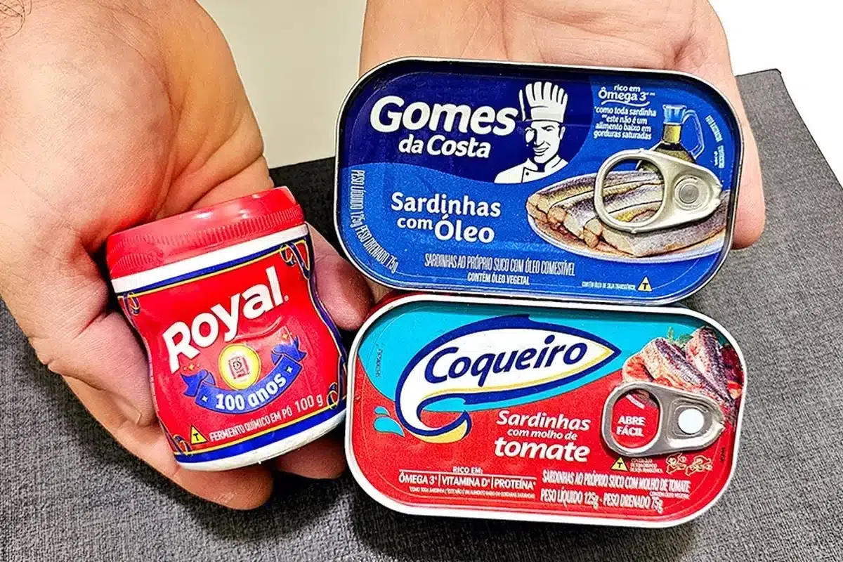 Aprendi a fazer uma torta de frigideira com sardinha que fic