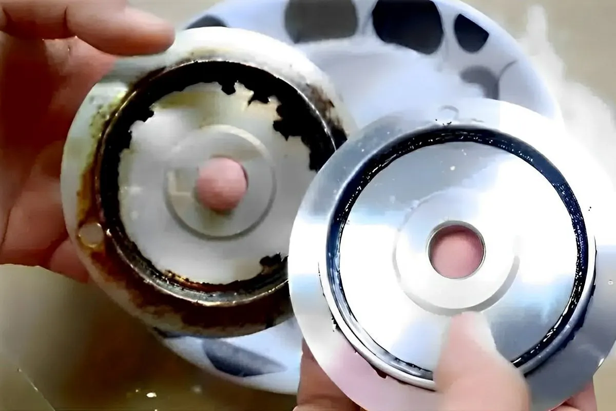 Aprendi como limpar as bocas do fogão e deixá-las brilhando