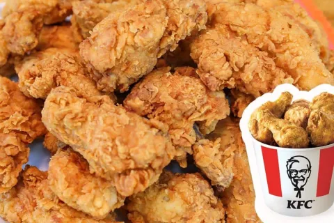 Aprendi o segredo para fazer o frango frito do KFC sequinho 