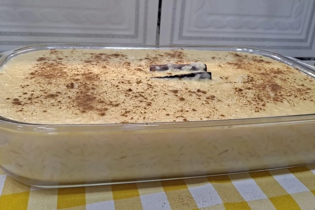 Arroz doce cremoso com milho verde: uma versão diferente e g