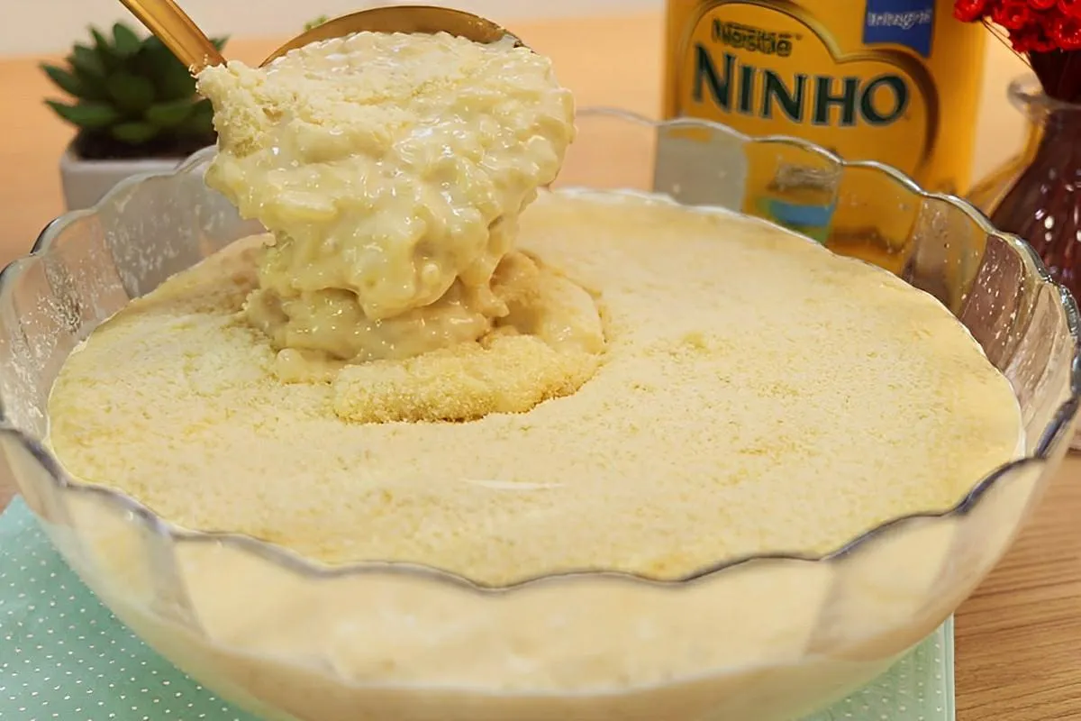 Arroz doce de leite ninho: o melhor arroz doce que já comi