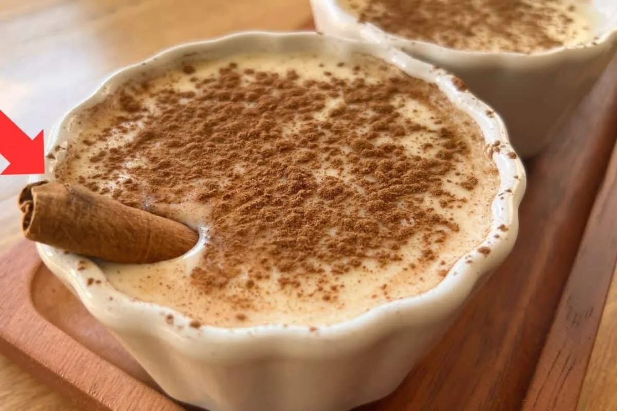 Arroz doce, uma sobremesa simples e rápida, que traz aquele