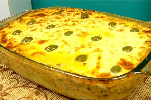 Bacalhau de natal gratinado o prato especial que não pode fa
