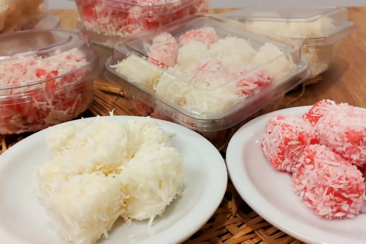 Bala de coco gelada que não precisa ir ao fogo e derrete na