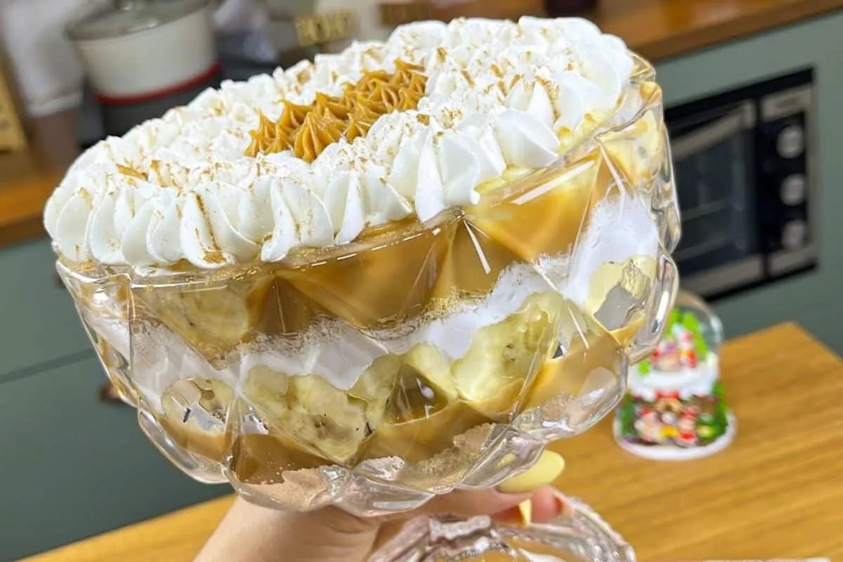 Banoffee, a sobremesa perfeita: uma delícia de banana com do