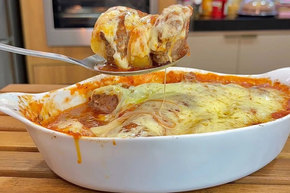 Batata com carne prática e deliciosa para você preparar no a