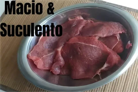 Bife duro nunca mais aprenda a fazer bife macio e suculento 
