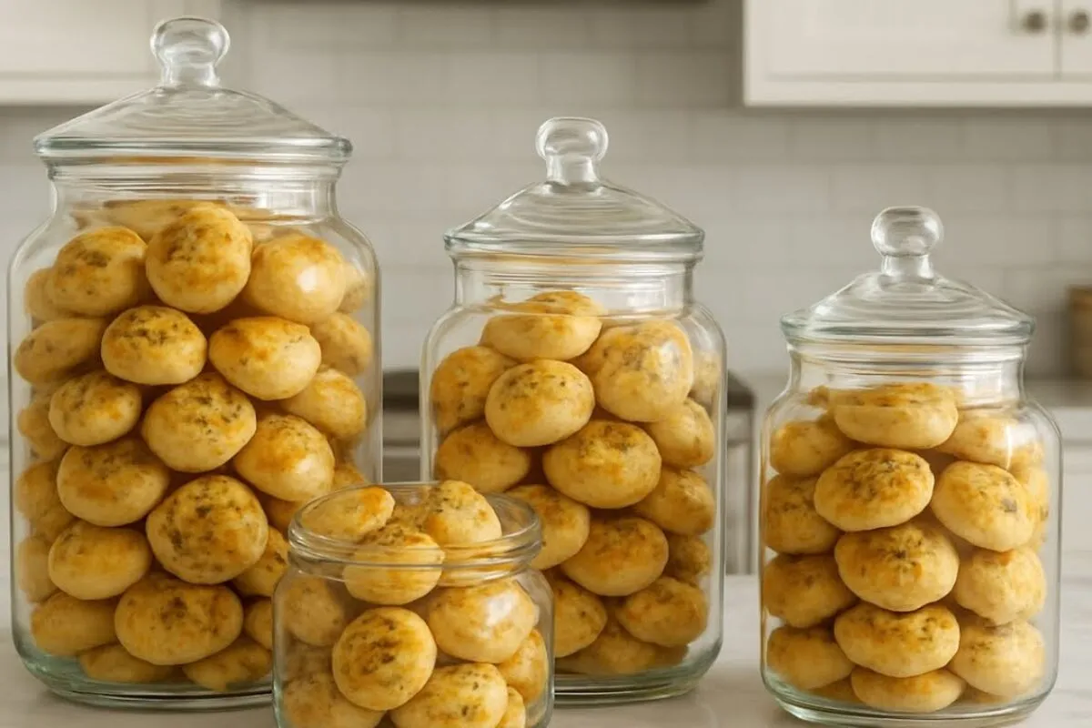 Biscoitinhos de cebola amanteigados com 3 ingredientes: fáci