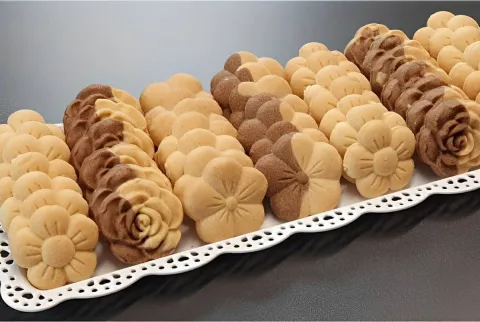 Biscoito amanteigado de padaria ótimo para decorar sua mesa 