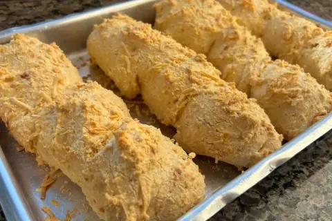 Biscoito de polvilho assado com aquele segredo especial para