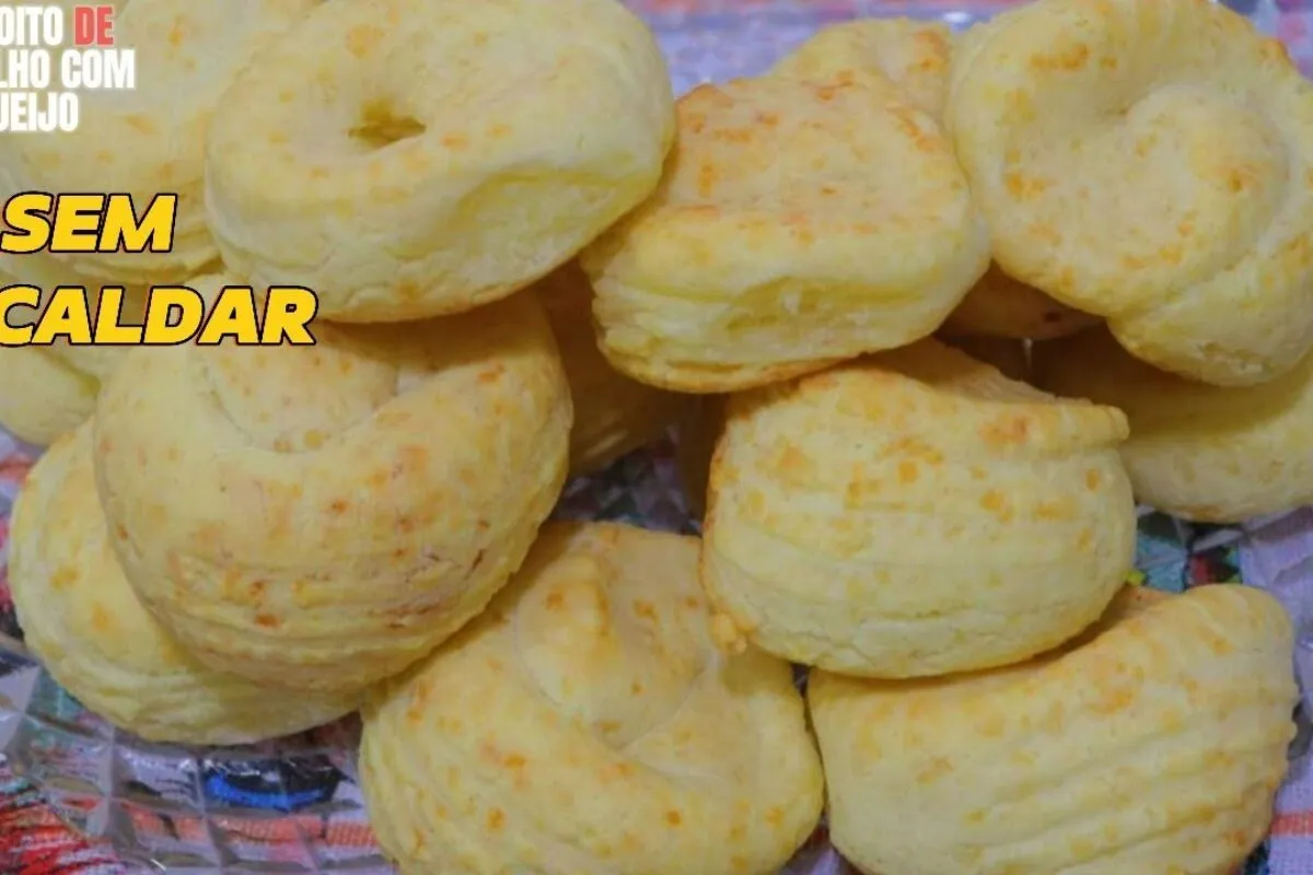 Biscoito de polvilho sem escaldar: a receita rápida e fácil