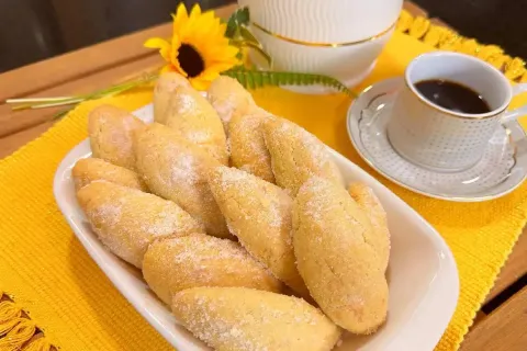 Biscoito lolita para a hora do cafezinho: o biscoitinho que 