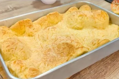 Biscoito montanha russa: uma receita de polvilho doce gigant