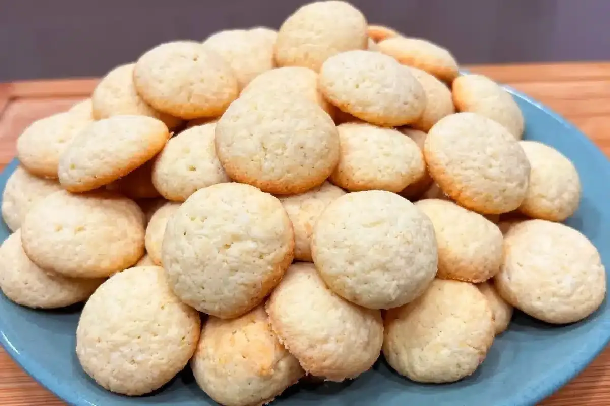 Bolachinha de coco: receita da mamãe muito gostosa e fácil d