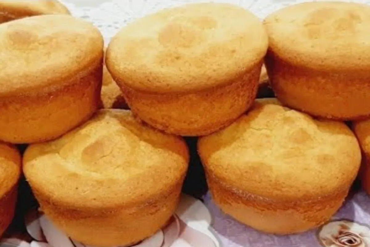 Bolinhos de batata doce sem trigo e sem glúten, fofinhos e p
