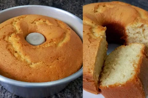 Bolo de água: muito econômico e rápido de fazer, que fica su