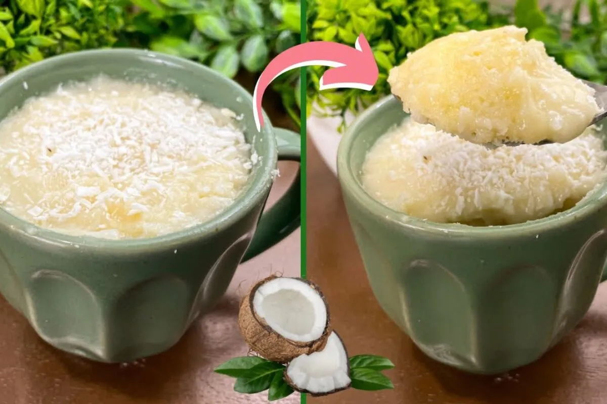 Bolo de caneca sem glúten: uma opção rápida, prática e delic