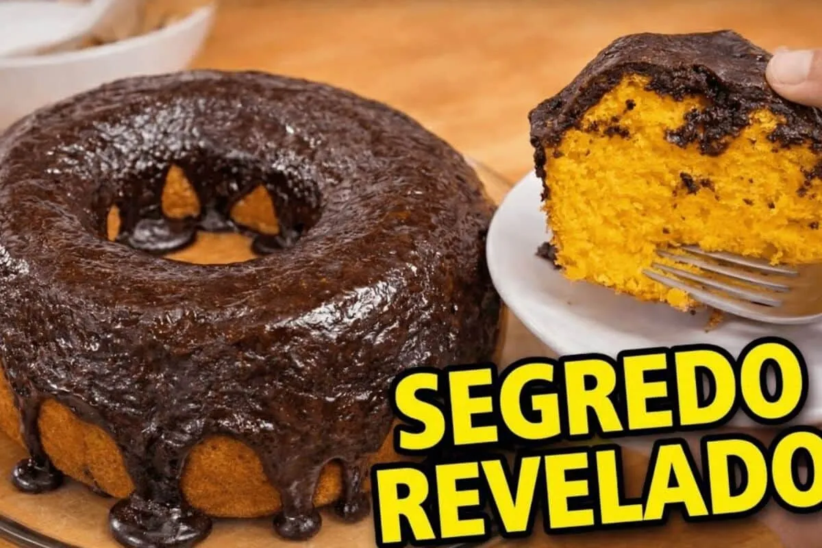 Bolo de cenoura fofinho, uma receita perfeita que nunca sola