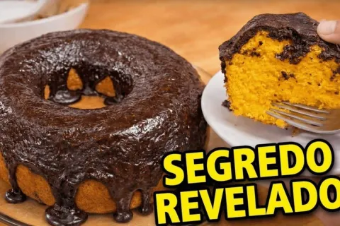 Bolo de cenoura fofinho, uma receita perfeita que nunca sola