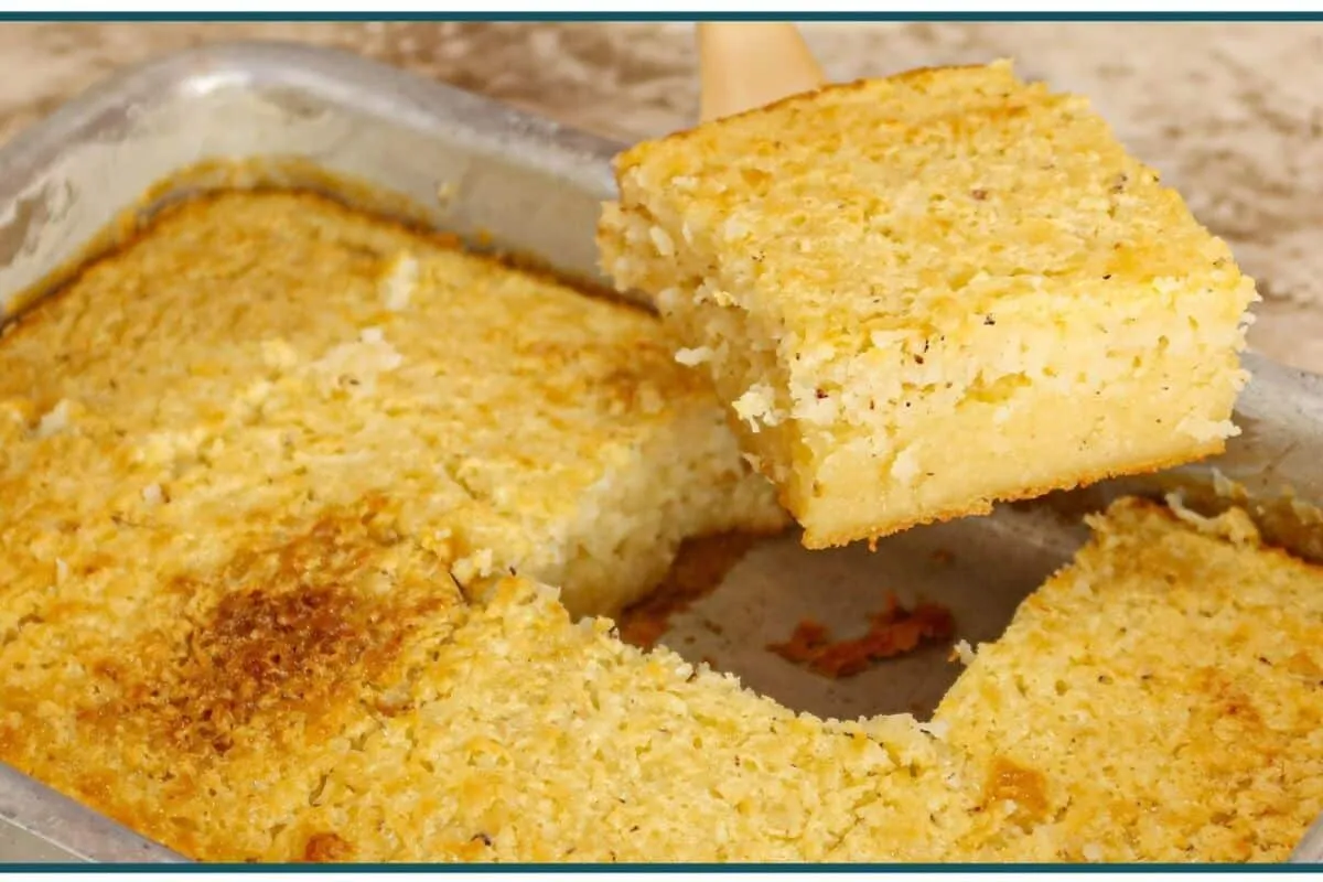 Bolo de coco sem farinha feito de um jeito rápido com uma ma