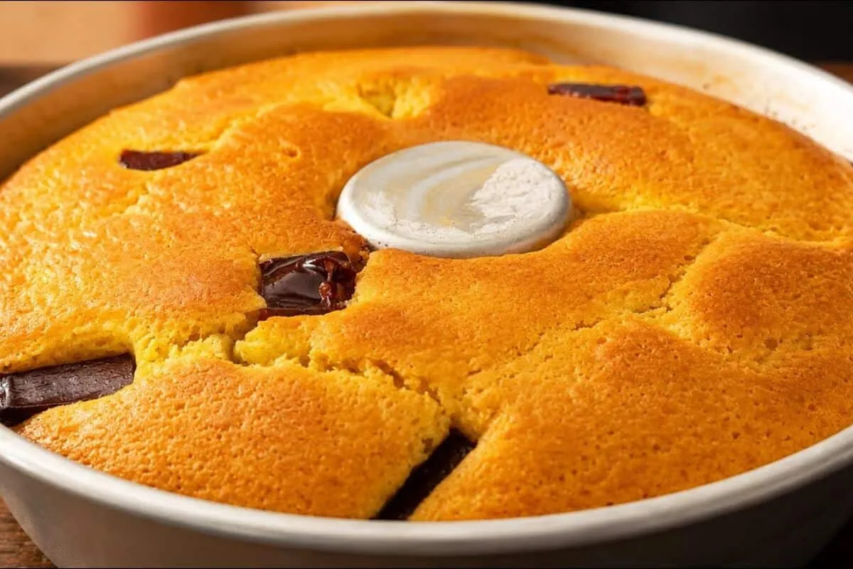 Bolo de fubá de liquidificador muito macio e fofinho, perfei