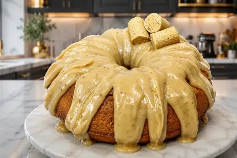 Bolo de paçoca delicioso e fofinho, com um sabor incrível de