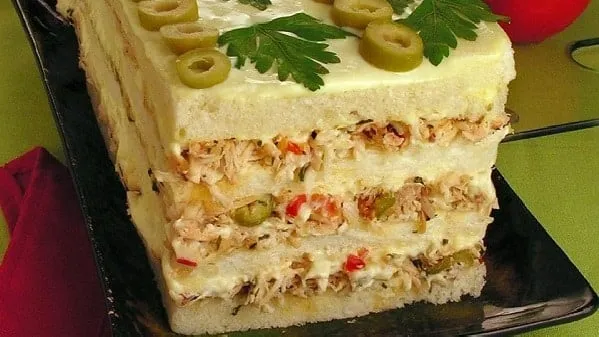 Bolo Gelado de Frango