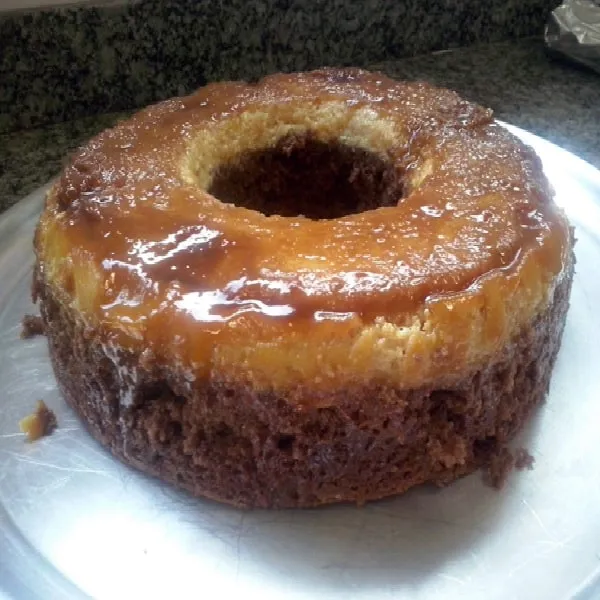 Bolo Pudim de Leite Condensado
