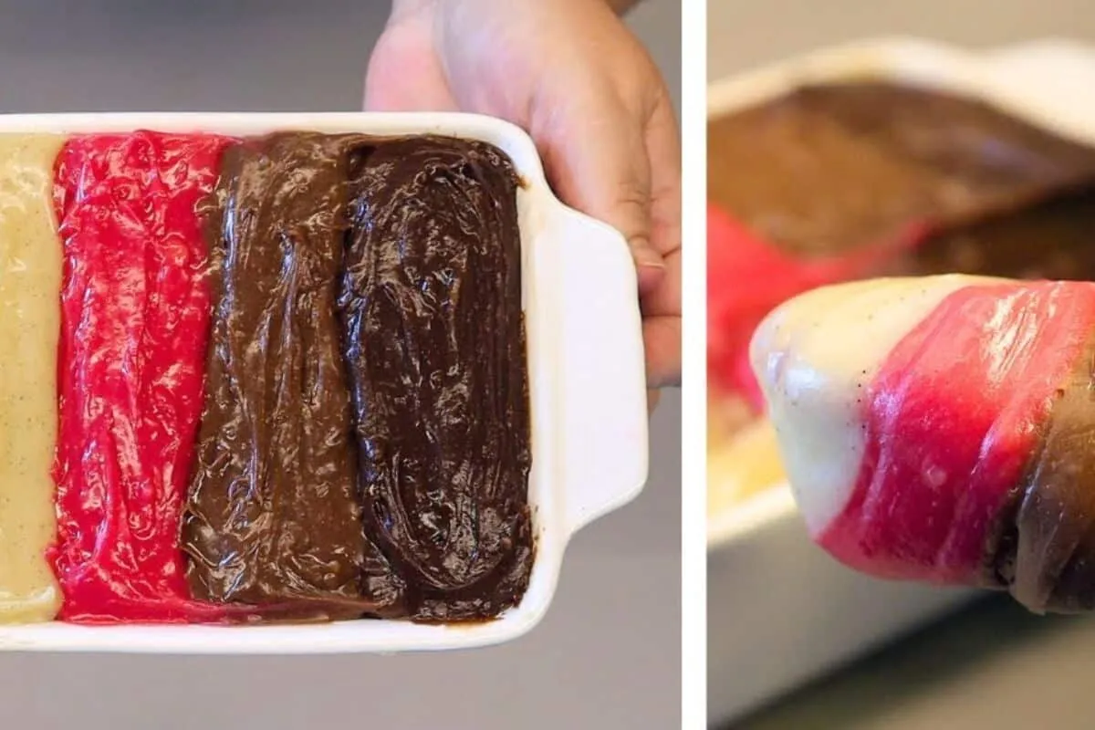 Brigadeiro napolitano feito apenas numa panela combinando ch