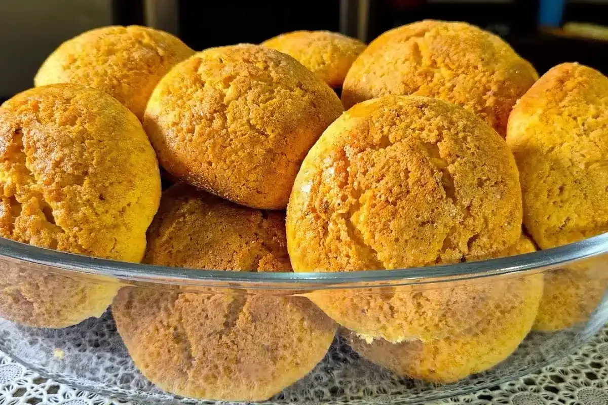 Broa caxambu caseira com uma textura perfeita para você nunc