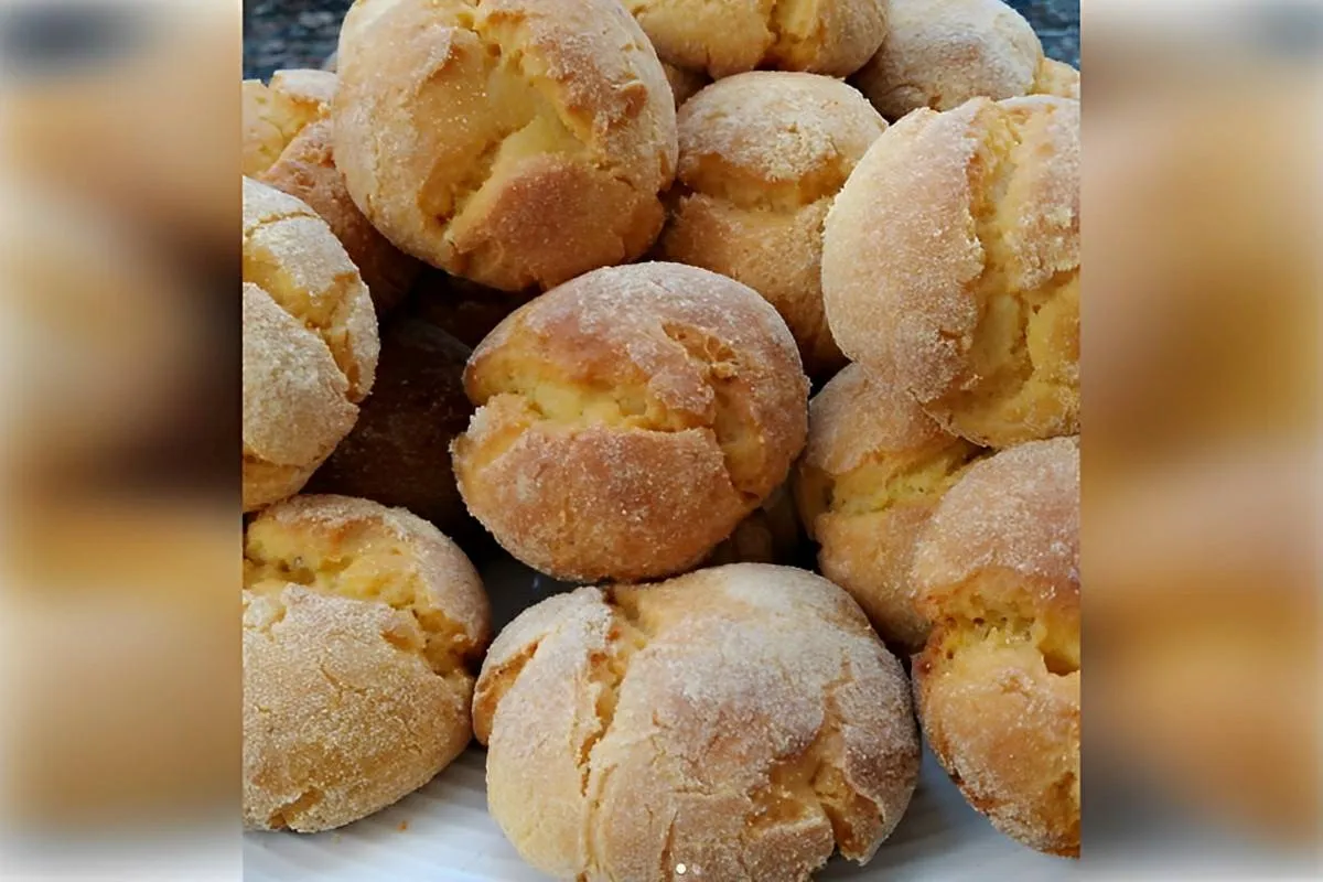 Broa de polvilho com fubá simples e fácil uma delícia para c