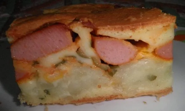 Cachorro Quente de Forno (Torta)
