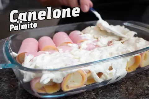 Canelone de palmito: ótima novidade para você apresentar no 