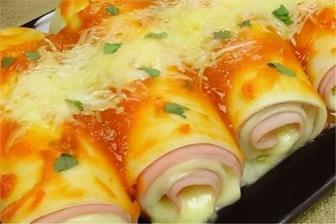 Canelone prático pronto em 35 minutos a receita que não pode