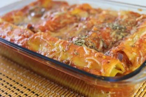 Caneloni com massa de lasanha: pronto em poucos minutos, o p