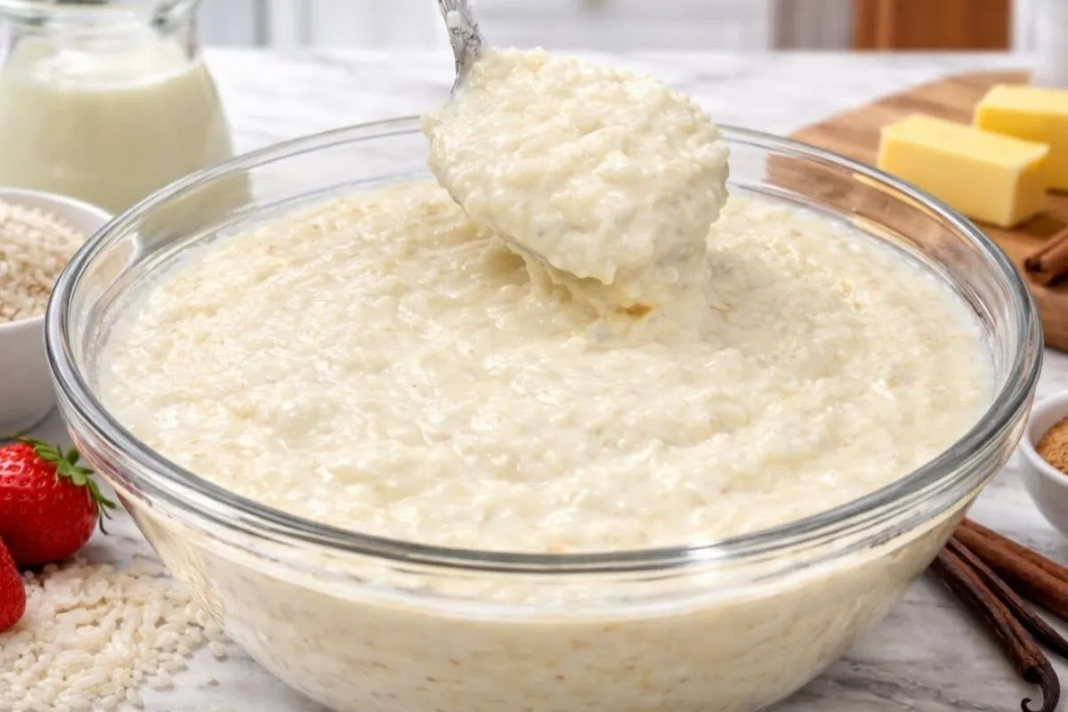 Canjica cremosa simples e muito gostosa, perfeita para servi