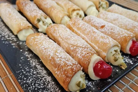 Cannoli: aprenda a fazer essa gostosura na Airfryer usando m