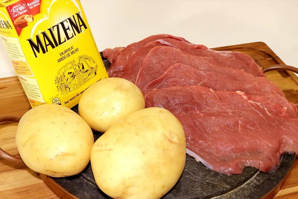 Carne com batata: prato que só tem em restaurante de rico, r