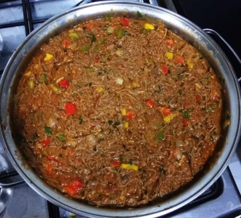 Carne Louca Simples