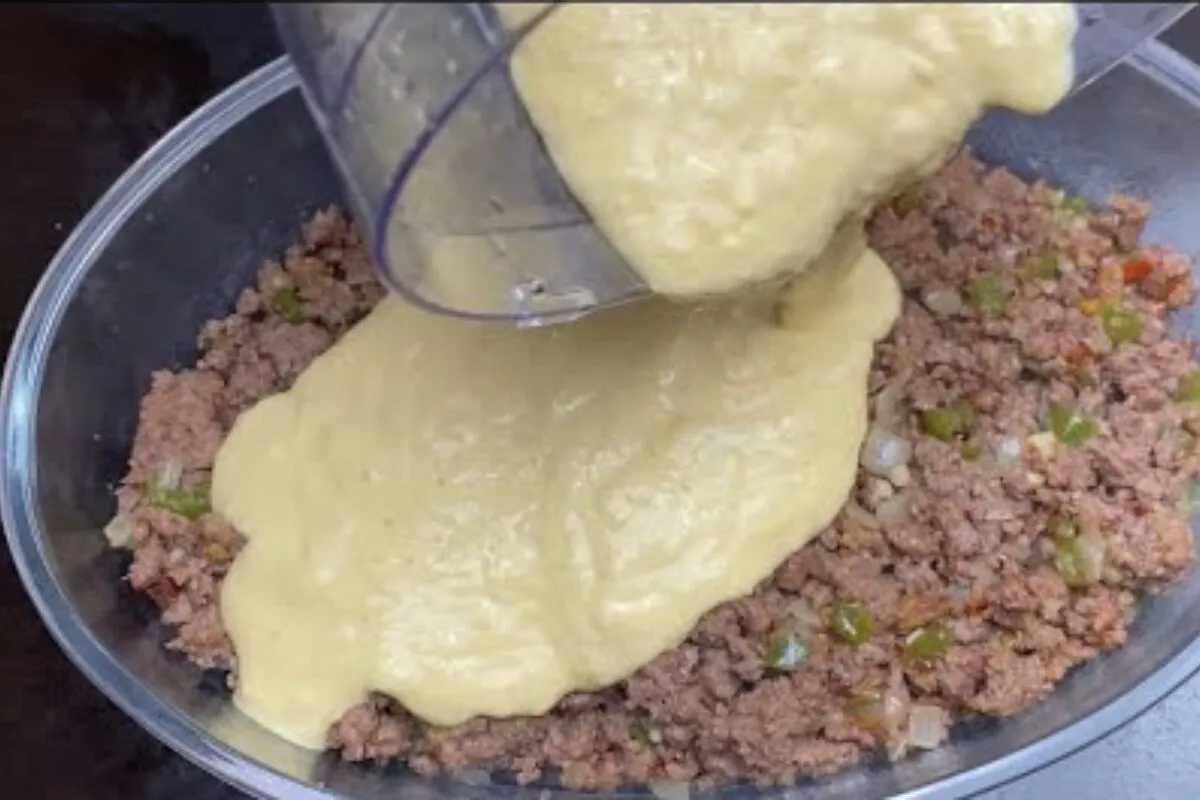 Carne moída no forno diferente de todas que você já viu e fi