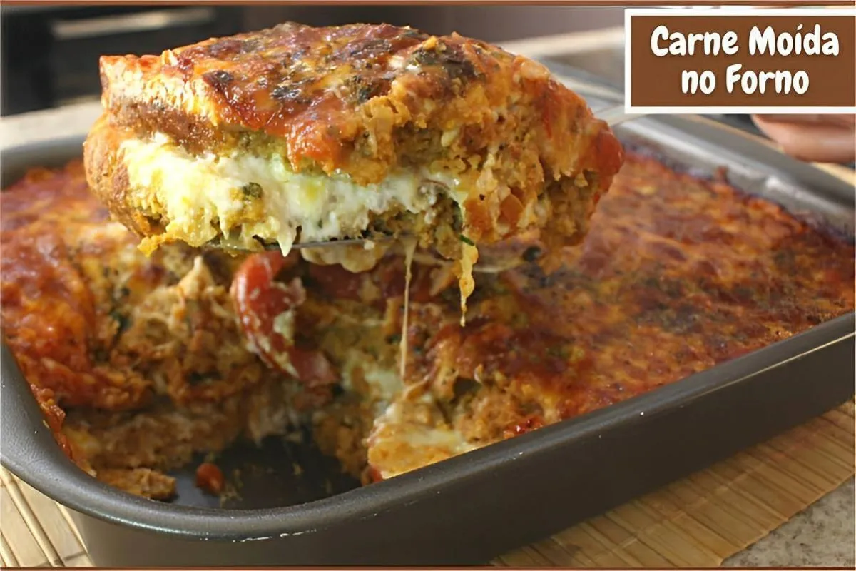 Carne moída recheada com muçarela uma receita simples e fáci